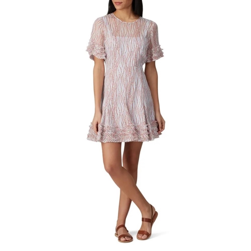 Cinq a Sept Ashton Ruffled Tiered Dress